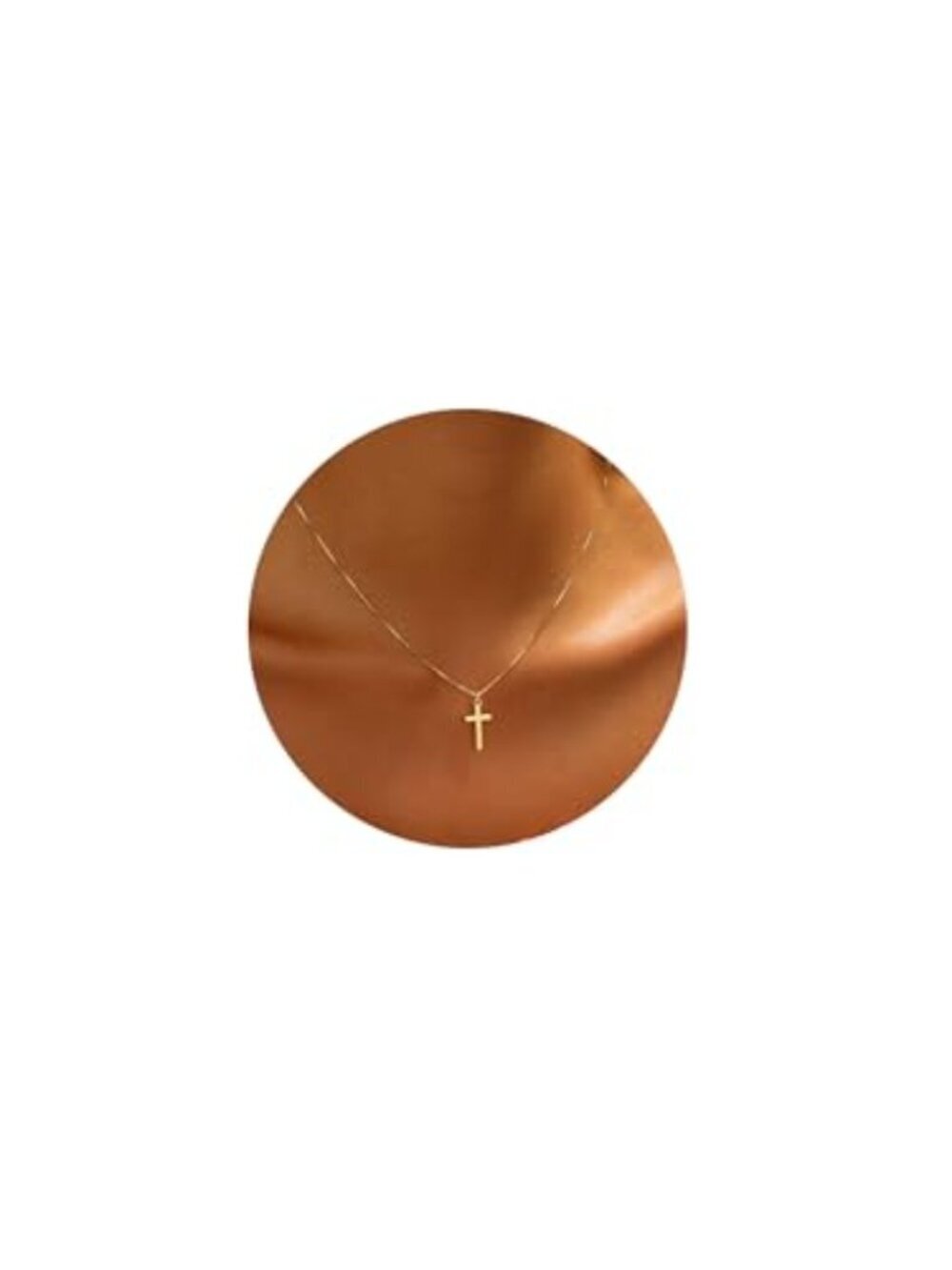 🆕 Hothrty Layered Cross Necklace for Women 14K Real Gold/Silver Plated Dainty